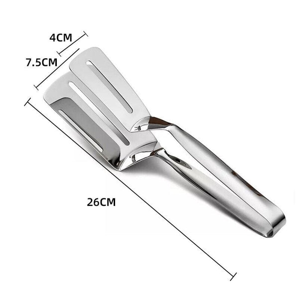 Multifunctional Frying Spatula Steak Clip 304 Stainless Steel