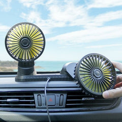 Double Cooling Car Fan(50% OFF)