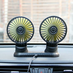 Double Cooling Car Fan(50% OFF)